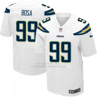Camiseta Los Angeles Chargers Bosa Blanco Nike Elite NFL Hombre