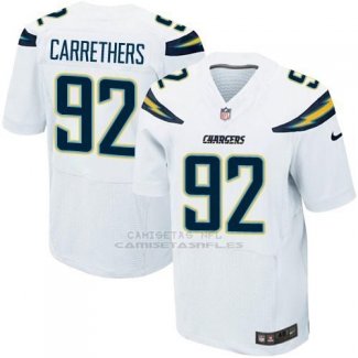 Camiseta Los Angeles Chargers Carrethers Blanco Nike Elite NFL Hombre