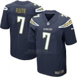 Camiseta Los Angeles Chargers Flutie Profundo Azul Nike Elite NFL Hombre