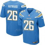 Camiseta Los Angeles Chargers Hayward Azul Nike Elite NFL Hombre