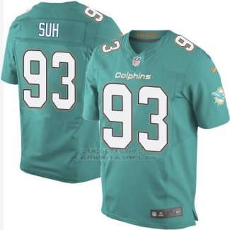 Camiseta Miami Dolphins Suh Verde Nike Elite NFL Hombre