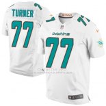 Camiseta Miami Dolphins Turner Blanco Nike Elite NFL Hombre