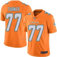 Camiseta Miami Dolphins Turner Naranja Nike Legend NFL Hombre