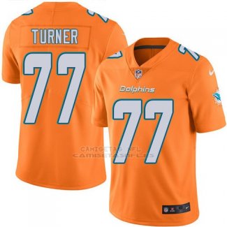 Camiseta Miami Dolphins Turner Naranja Nike Legend NFL Hombre