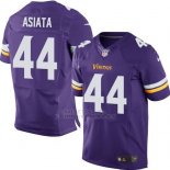 Camiseta Minnesota Vikings Asiata Violeta Nike Elite NFL Hombre