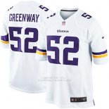 Camiseta Minnesota Vikings Greenway Blanco Nike Game NFL Hombre