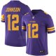 Camiseta Minnesota Vikings Johnson Violeta Nike Legend NFL Hombre
