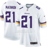 Camiseta Minnesota Vikings McKinnon Blanco Nike Game NFL Nino