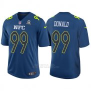 Camiseta NFC Donald Azul 2017 Pro Bowl NFL Hombre