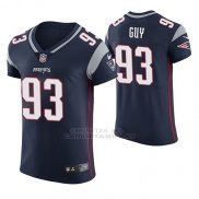 Camiseta NFL Elite Hombre New England Patriots Lawrence Guy Azul Vapor Untouchable