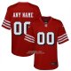 Camiseta NFL Elite Nino San Francisco 49ers Alterno Personalizada Rojo