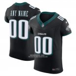 Camiseta NFL Elite Philadelphia Eagles Alterno Vapor F.U.S.E. Personalizada Negro1
