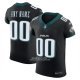 Camiseta NFL Elite Philadelphia Eagles Alterno Vapor F.U.S.E. Personalizada Negro1