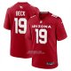 Camiseta NFL Game Arizona Cardinals Carson Beck Rojo