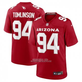Camiseta NFL Game Arizona Rojos Dalvin Tomlinson Rojo