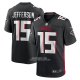 Camiseta NFL Game Atlanta Falcons Van Jefferson Negro