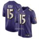 Camiseta NFL Game Baltimore Ravens Cooper Rush Violeta