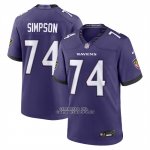 Camiseta NFL Game Baltimore Ravens John Simpson Violeta