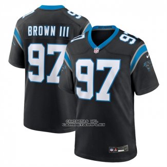 Camiseta NFL Game Carolina Panthers Bobby Brown III Negro