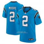 Camiseta NFL Game Carolina Panthers D.J. Moore Alterno Azul