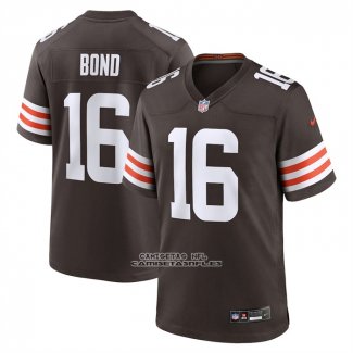 Camiseta NFL Game Cleveland Browns Isaiah Bond Marron