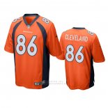 Camiseta NFL Game Denver Broncos Tyrie Cleveland Naranja