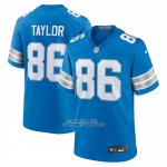Camiseta NFL Game Detroit Lions Malik Taylor Azul