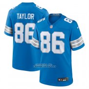 Camiseta NFL Game Detroit Lions Malik Taylor Azul