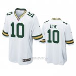Camiseta NFL Game Green Bay Packers Jordan Love Blanco