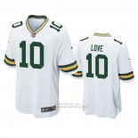 Camiseta NFL Game Green Bay Packers Jordan Love Blanco