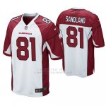 Camiseta NFL Game Hombre Arizona Cardinals Beau Sandland Blanco