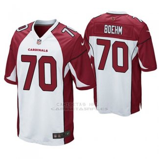 Camiseta NFL Game Hombre Arizona Cardinals Evan Boehm Blanco