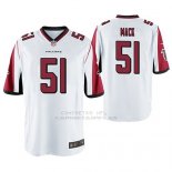 Camiseta NFL Game Hombre Atlanta Falcons Alex Mack Blanco Camiseta NFL Game Hombre Atlanta Falcons Alex Mack Blanco