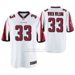Camiseta NFL Game Hombre Atlanta Falcons Blidi Wreh Wilson Blanco