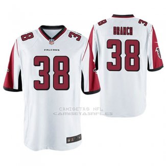 Camiseta NFL Game Hombre Atlanta Falcons Marcelis Branch Blanco