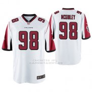 Camiseta NFL Game Hombre Atlanta Falcons Takkarist Mckinley Blanco