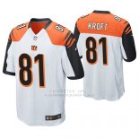 Camiseta NFL Game Hombre Cincinnati Bengals Tyler Kroft Blanco