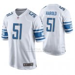 Camiseta NFL Game Hombre Detroit Lions Eli Harold Blanco