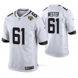 Camiseta NFL Game Hombre Jacksonville Jaguars Leonard Wester Blanco