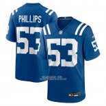 Camiseta NFL Game Indianapolis Colts Jacob Phillips Royal Camiseta NFL Game Indianapolis Colts Jacob Phillips Royal