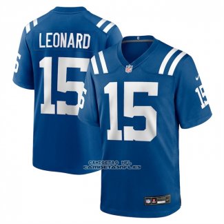 Camiseta NFL Game Indianapolis Colts Riley Leonard Royal