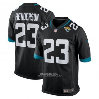 Camiseta NFL Game Jacksonville Jaguars Cj Henderson Negro