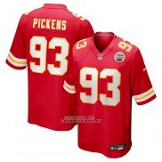 Camiseta NFL Game Kansas City Chiefs Zacch Pickens Rojo