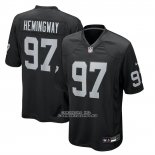 Camiseta NFL Game Las Vegas Raiders Tonka Hemingway Negro