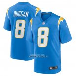 Camiseta NFL Game Los Angeles Chargers Max Duggan Azul