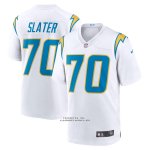 Camiseta NFL Game Los Angeles Chargers Rashawn Slater Blanco