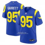 Camiseta NFL Game Los Angeles Rams Myles Garrett Azul Camiseta NFL Game Los Angeles Rams Myles Garrett Azul