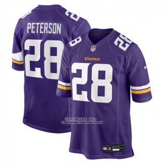 Camiseta NFL Game Minnesota Vikings Adrian Peterson Retired Violeta