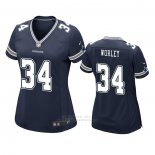 Camiseta NFL Game Mujer Dallas Cowboys Daryl Worley Azul