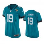 Camiseta NFL Game Mujer Jacksonville Jaguars Collin Johnson Verde